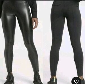 Athleta Delancey Shine Tight Leggings Small Black